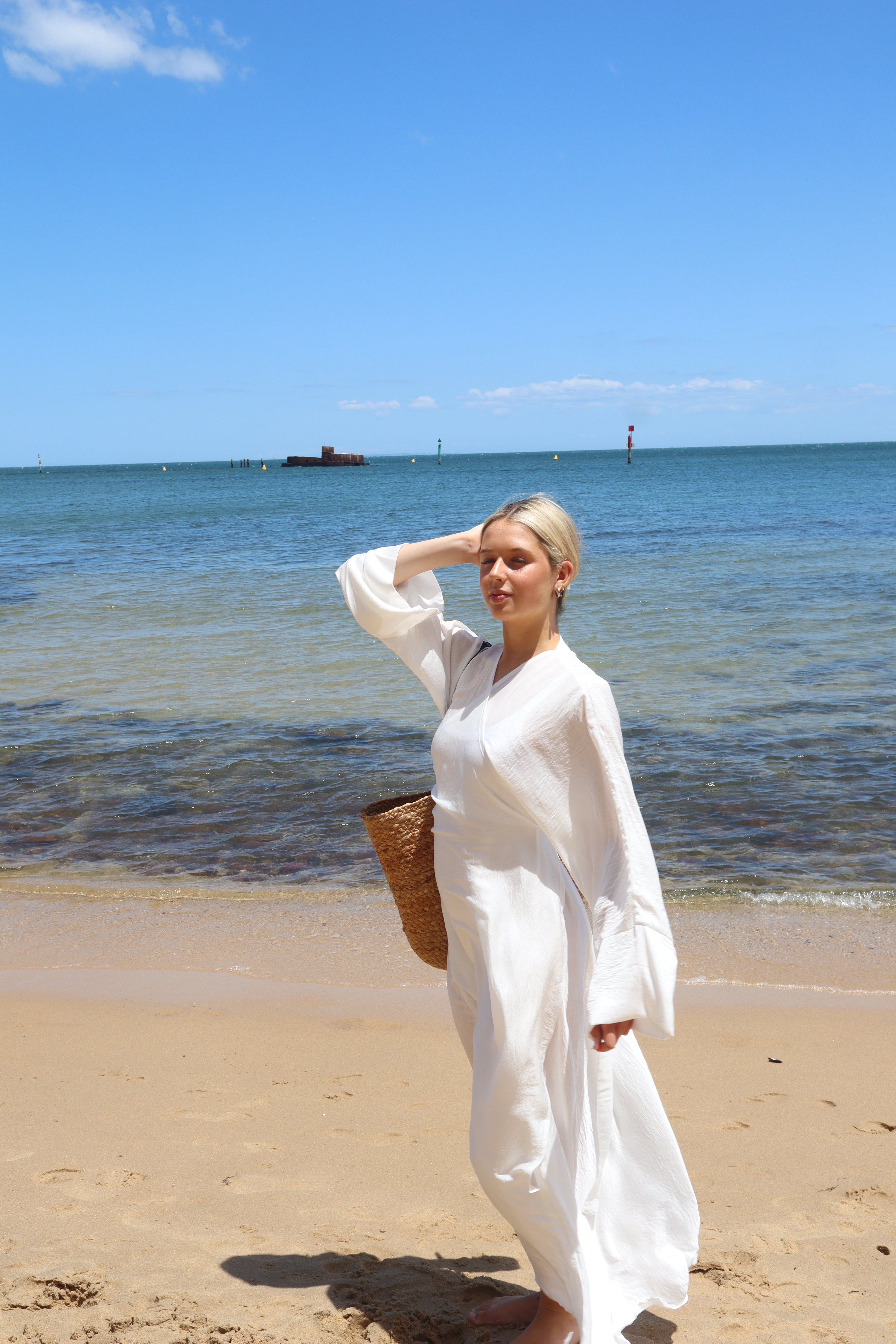 BAHR WRAP DRESS- JASMINE H A A BAHR WRAP DRESS- JASMINE H A A